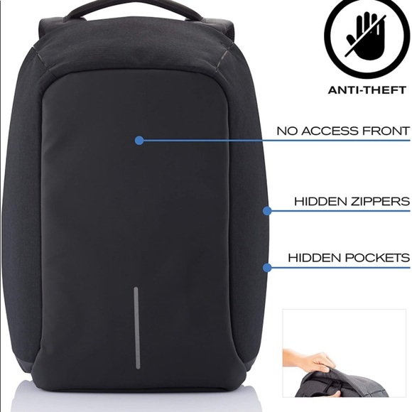 XD Design Bobby Anti-Theft Laptop USB Backpack